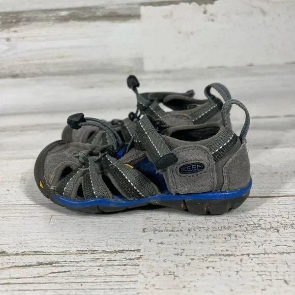 Keen Kids Water Shoes - Gray and Blue - Picture 2 of 8
